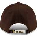 bone-curvo-castanho-ajustavel-9forty-the-league-da-san-diego-padres-mlb-da-new-era