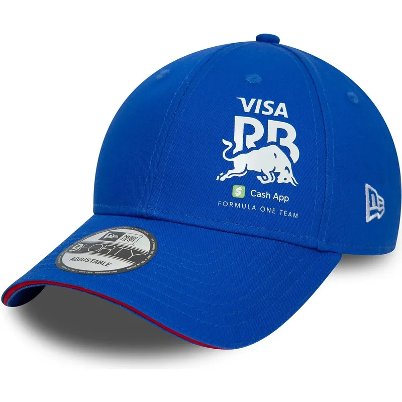 bone-curvo-azul-ajustavel-9forty-flawless-da-racing-bulls-f1-team-formula-1-da-new-era