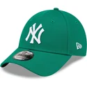 bone-curvo-verde-ajustavel-para-mulheres-9forty-league-essential-da-new-york-yankees-mlb-da-new-era