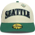 bone-curvo-bege-e-verde-justo-59fifty-all-star-game-pin-da-seattle-mariners-mlb-da-new-era