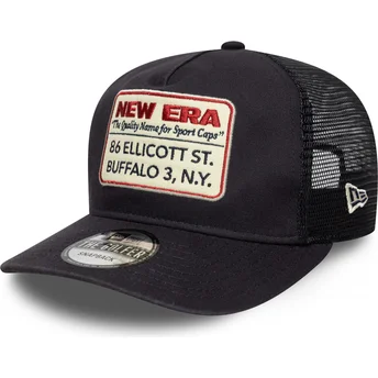 Boné trucker azul marinho 19TWENTY Patch da New Era