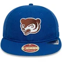 bone-plano-azul-ajustavel-9fifty-retro-crown-heritage-da-chicago-cubs-mlb-da-new-era