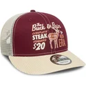 bone-curvo-vermelho-e-bege-snapback-9fifty-cord-da-new-era
