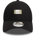 bone-curvo-preto-ajustavel-9forty-badge-da-new-era