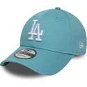 bone-curvo-azul-claro-ajustavel-9forty-league-essential-da-los-angeles-dodgers-mlb-da-new-era