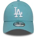 bone-curvo-azul-claro-ajustavel-9forty-league-essential-da-los-angeles-dodgers-mlb-da-new-era
