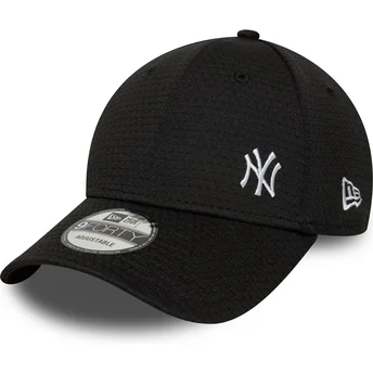Boné curvo preto snapback 9FORTY Flawless Mesh da New York Yankees MLB da New Era