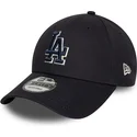 bone-curvo-azul-marinho-ajustavel-com-logo-azul-9forty-team-outline-da-los-angeles-dodgers-mlb-da-new-era