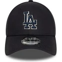 bone-curvo-azul-marinho-ajustavel-com-logo-azul-9forty-team-outline-da-los-angeles-dodgers-mlb-da-new-era