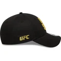 bone-curvo-preto-ajustavel-9forty-metallic-champ-da-ufc-ultimate-fighting-championship-and-still-da-new-era