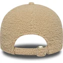 bone-curvo-bege-ajustavel-com-logo-castanho-9forty-borg-da-los-angeles-dodgers-mlb-da-new-era