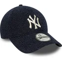 bone-curvo-azul-marinho-ajustavel-9forty-borg-da-new-york-yankees-mlb-da-new-era