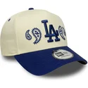 bone-curvo-bege-e-azul-snapback-a-frame-paisley-da-los-angeles-dodgers-mlb-da-new-era