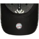 bone-curvo-preto-ajustavel-9twenty-houndstooth-da-new-york-yankees-mlb-da-new-era