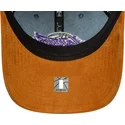 bone-curvo-azul-e-castanho-ajustavel-9twenty-denim-midi-da-los-angeles-lakers-nba-da-new-era
