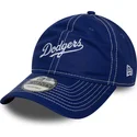 bone-curvo-azul-ajustavel-9twenty-contrast-stitch-da-los-angeles-dodgers-mlb-da-new-era