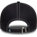 bone-curvo-azul-marinho-ajustavel-9twenty-contrast-stitch-da-new-york-yankees-mlb-da-new-era