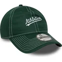 bone-curvo-verde-ajustavel-9twenty-contrast-stitch-da-oakland-athletics-mlb-da-new-era