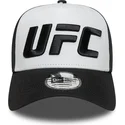 bone-curvo-branco-e-preto-a-frame-core-da-ufc-ultimate-fighting-championship-da-new-era