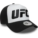 bone-curvo-branco-e-preto-a-frame-core-da-ufc-ultimate-fighting-championship-da-new-era