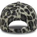 bone-curvo-preto-ajustavel-para-mulheres-9forty-cosy-animal-da-los-angeles-dodgers-mlb-da-new-era