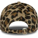 bone-curvo-leopardo-ajustavel-para-mulheres-9forty-cosy-animal-da-new-york-yankees-mlb-da-new-era