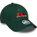 bone-curvo-verde-ajustavel-para-mulheres-9twenty-phrase-bon-appetit-da-new-era