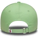 bone-curvo-verde-claro-ajustavel-para-mulheres-9twenty-bear-da-ac-milan-serie-a-da-new-era