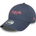bone-curvo-azul-ajustavel-para-mulheres-9twenty-city-da-nashville-da-new-era