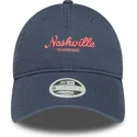 bone-curvo-azul-ajustavel-para-mulheres-9twenty-city-da-nashville-da-new-era