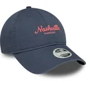 bone-curvo-azul-ajustavel-para-mulheres-9twenty-city-da-nashville-da-new-era