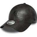bone-curvo-preto-ajustavel-para-mulheres-com-logo-preto-9twenty-tonal-da-new-york-yankees-mlb-da-new-era