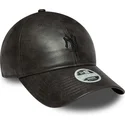 bone-curvo-preto-ajustavel-para-mulheres-com-logo-preto-9twenty-tonal-da-new-york-yankees-mlb-da-new-era