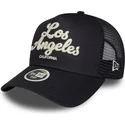 bone-trucker-azul-marinho-para-mulheres-a-frame-city-da-los-angeles-da-new-era