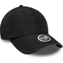 bone-curvo-preto-ajustavel-para-mulheres-open-back-flawless-da-new-york-yankees-mlb-da-new-era