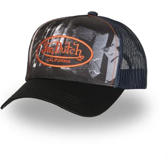 Boné trucker preto SUBL08 da Von Dutch