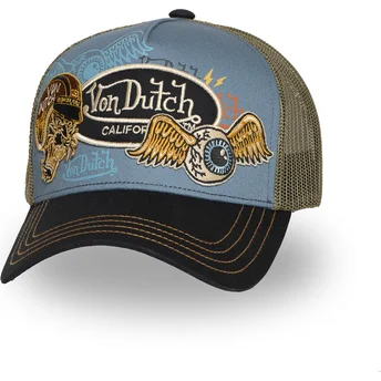 Boné trucker multicolor PATCHES10 da Von Dutch