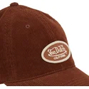 bone-curvo-castanho-ajustavel-log06-da-von-dutch