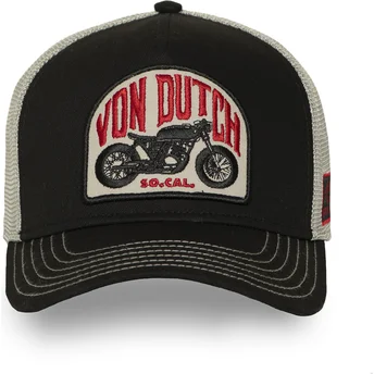 Boné trucker preto e branco SEM03 da Von Dutch