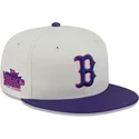bone-plano-bege-e-violeta-justo-59fifty-clr-dvlp-da-boston-red-sox-mlb-da-new-era