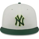 bone-plano-bege-e-verde-justo-59fifty-clr-dvlp-da-new-york-yankees-mlb-da-new-era