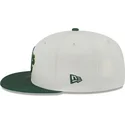 bone-plano-bege-e-verde-justo-59fifty-clr-dvlp-da-oakland-athletics-mlb-da-new-era