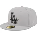 bone-plano-cinza-justo-59fifty-cracked-da-los-angeles-dodgers-mlb-da-new-era