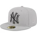 bone-plano-cinza-justo-59fifty-cracked-da-new-york-yankees-mlb-da-new-era