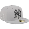 bone-plano-cinza-justo-59fifty-cracked-da-new-york-yankees-mlb-da-new-era