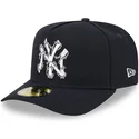 bone-curvo-azul-marinho-justo-59fifty-a-frame-wired-da-new-york-yankees-mlb-da-new-era