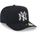 bone-curvo-azul-marinho-justo-59fifty-a-frame-wired-da-new-york-yankees-mlb-da-new-era