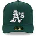 bone-curvo-verde-justo-59fifty-a-frame-wired-da-oakland-athletics-mlb-da-new-era
