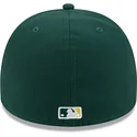 bone-curvo-verde-justo-59fifty-a-frame-wired-da-oakland-athletics-mlb-da-new-era