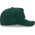 bone-curvo-verde-justo-59fifty-a-frame-wired-da-oakland-athletics-mlb-da-new-era